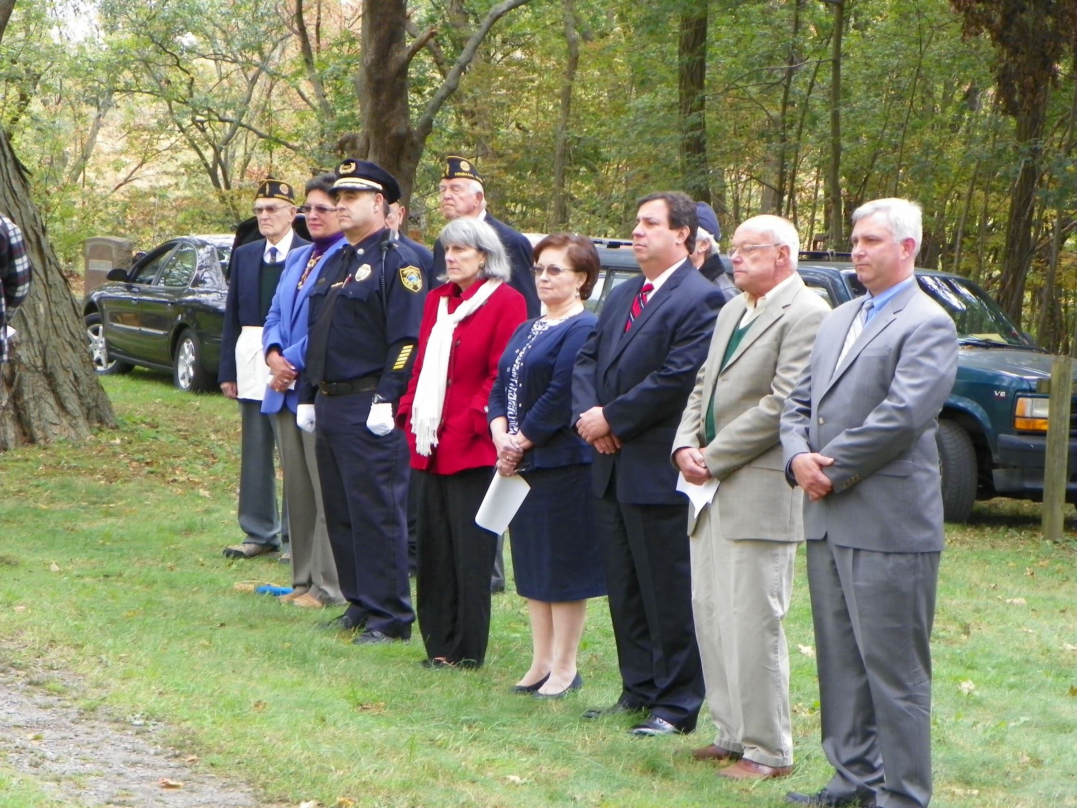 Memorial Ceremony Dignitaries
